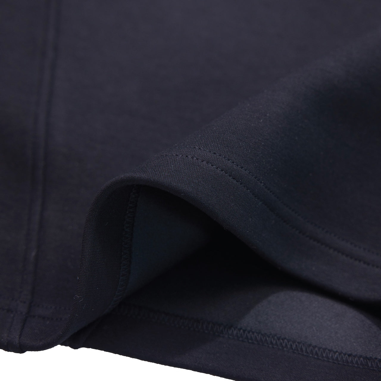 SOCIETY | Terry Half Zip Polo Black