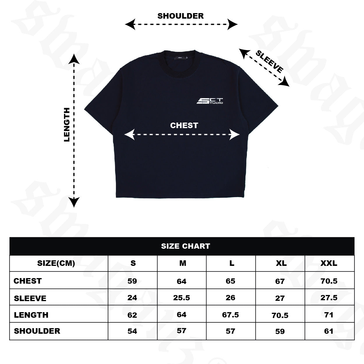 SOCIETY | SS25 Boxy Tee Black