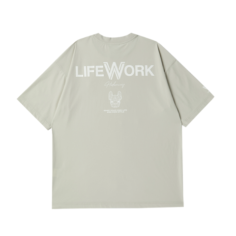 LifeWork | Venturi Radok & Pen S/S T-Shirt Sand