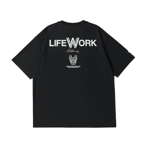 LifeWork | Venturi Radok & Pen S/S T-Shirt Black