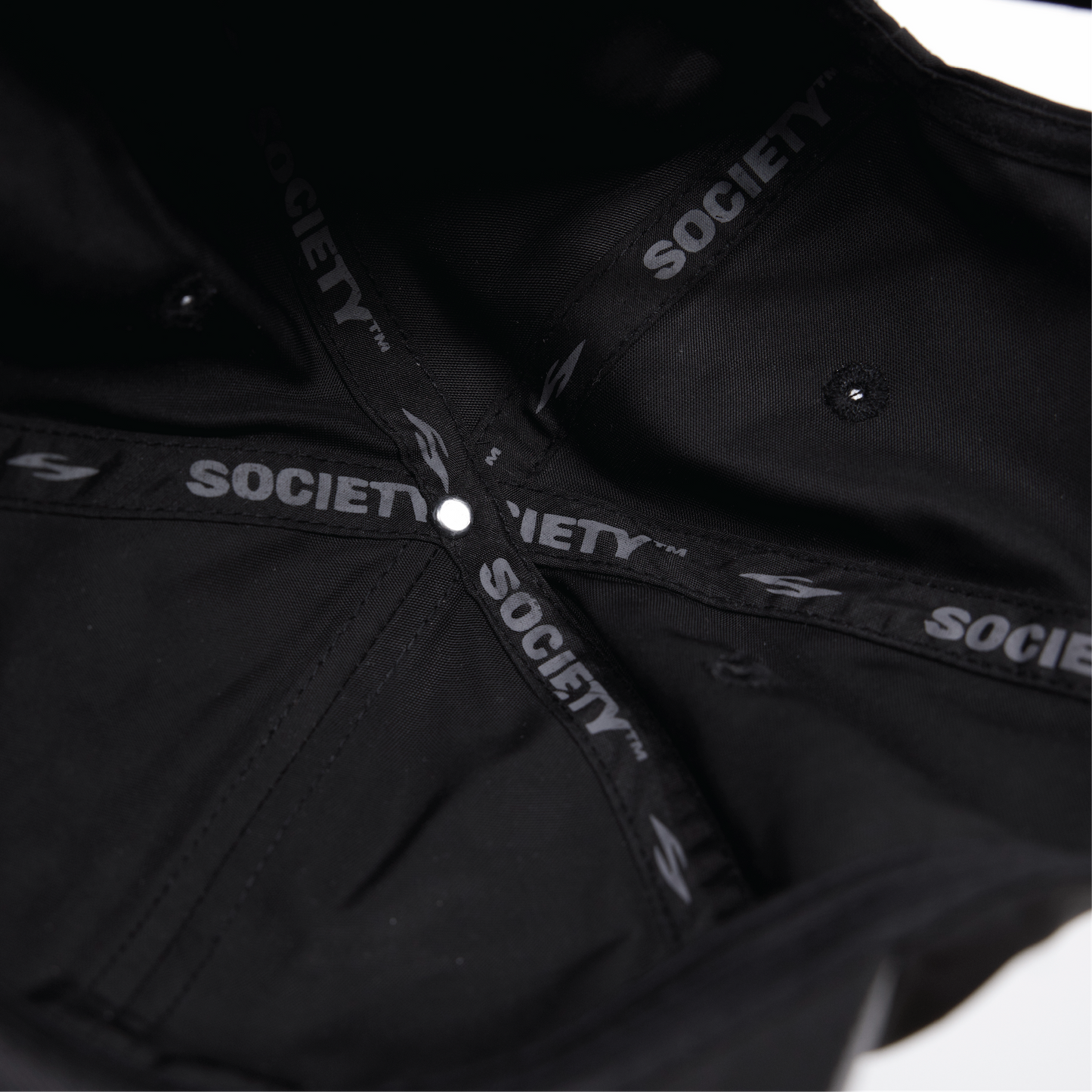 Society |Titus Crew Cap Oyster Black