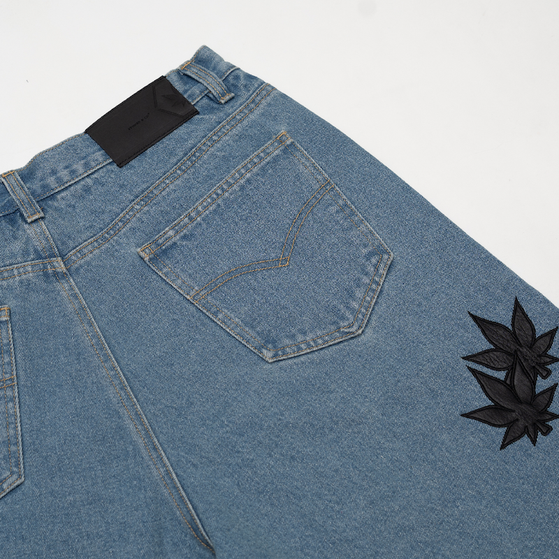 STONED | Reform Jorts Blue
