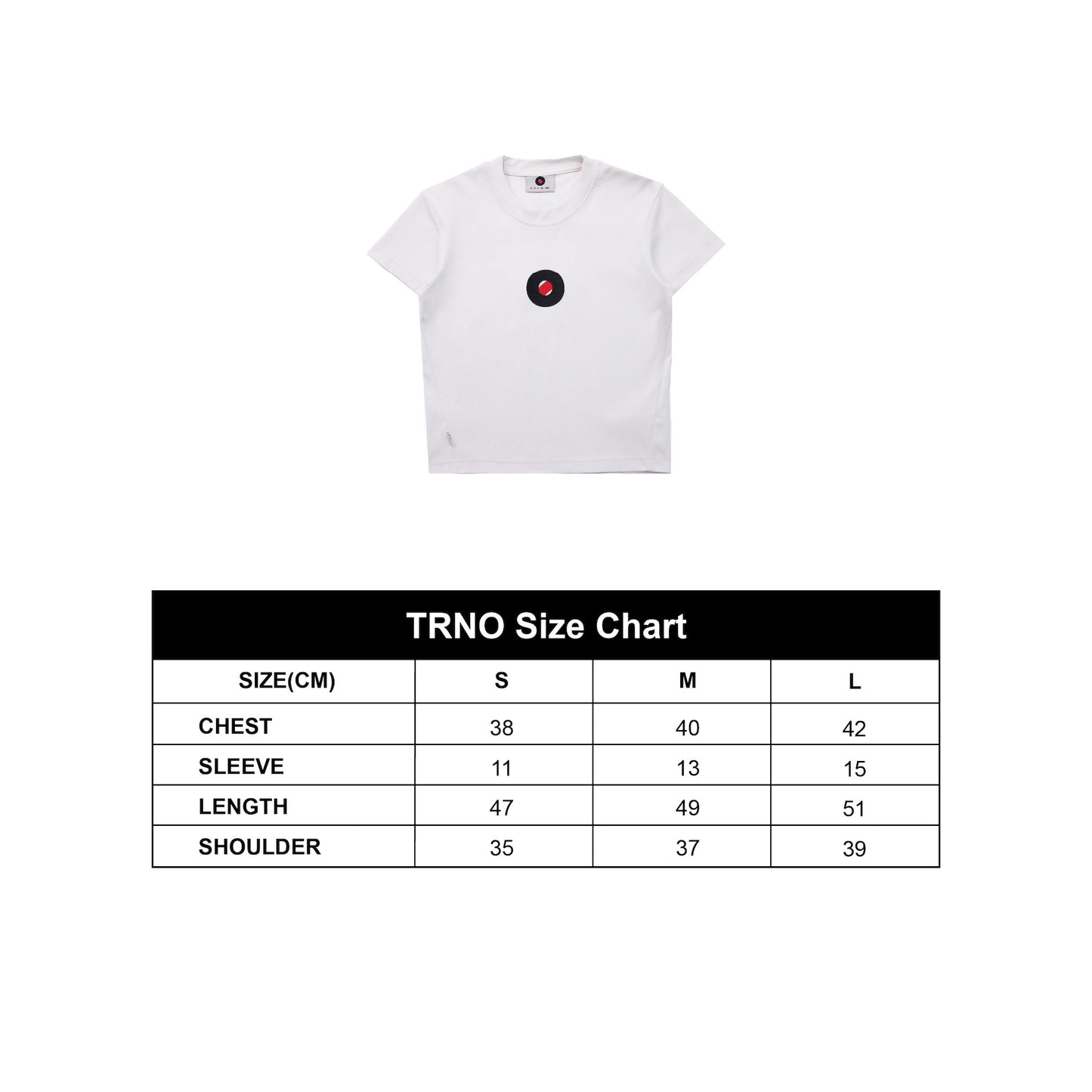 TRNO | Signature Crop Top White