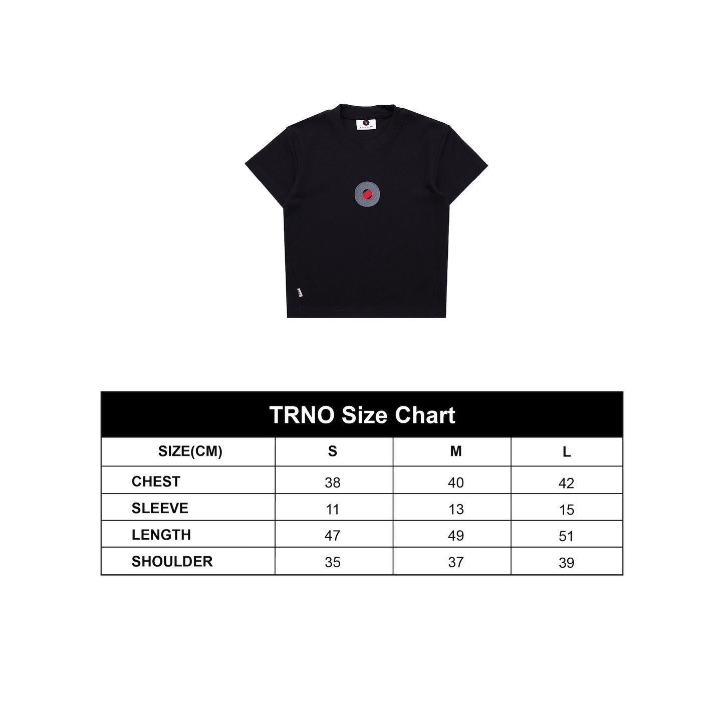 TRNO | Signature Crop Top Black