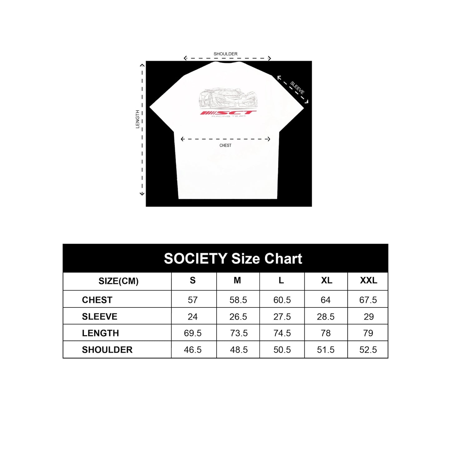 SOCIETY | Blueprint Tee White