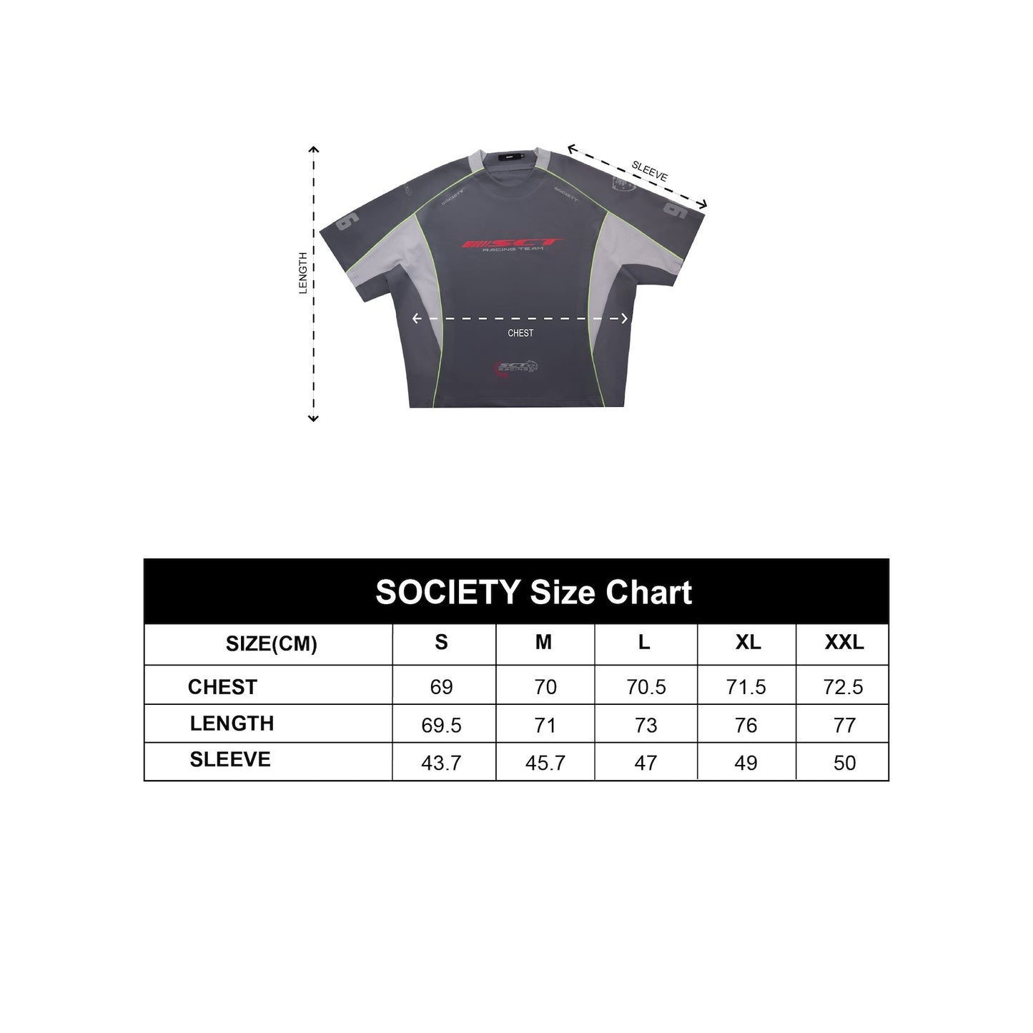 SOCIETY | Racer GT Jersey Light Grey