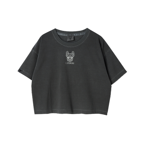 LifeWork | Radok Logo Pigment S/S T-Shirt C/Grey