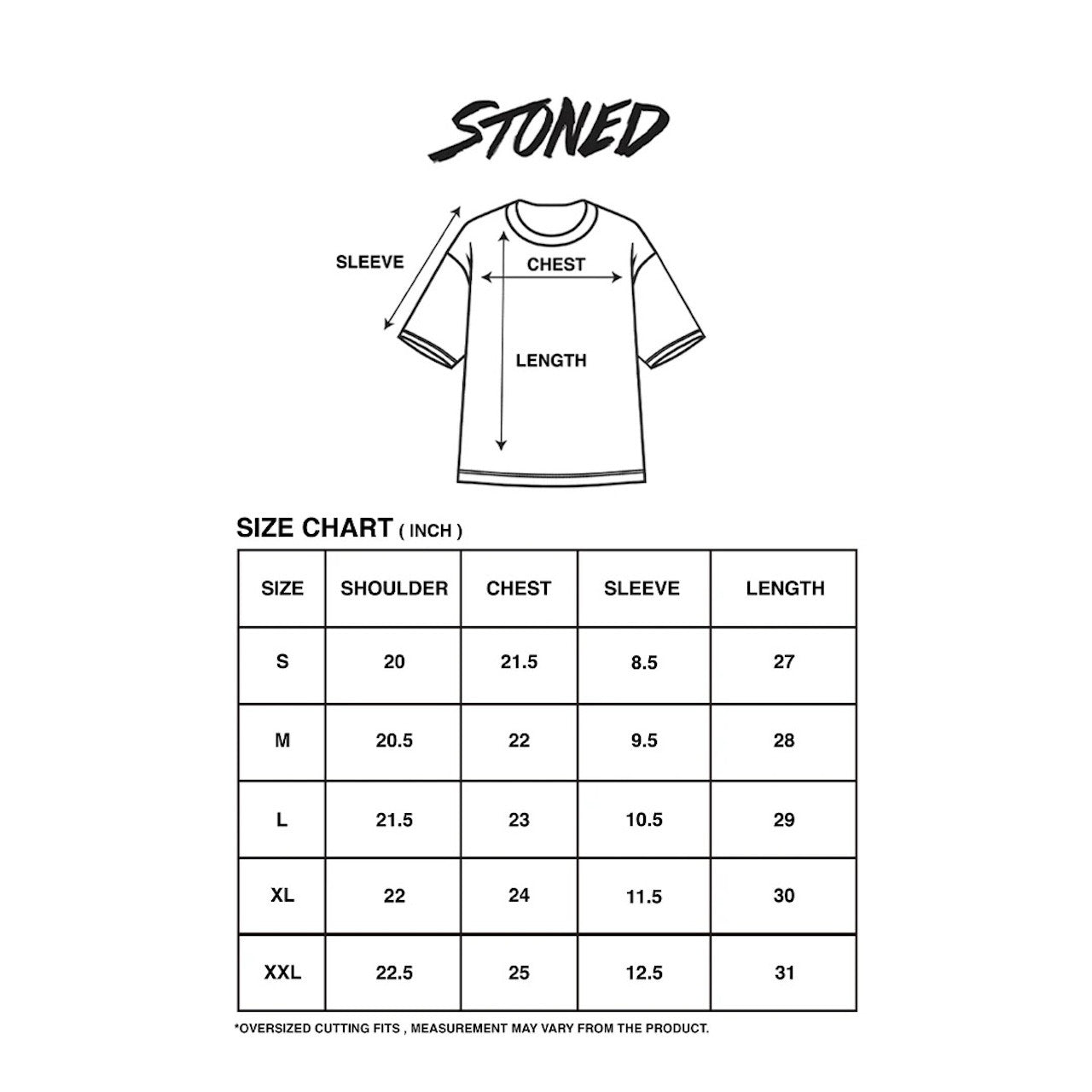 STONED | Hexagon Camo Tee Black