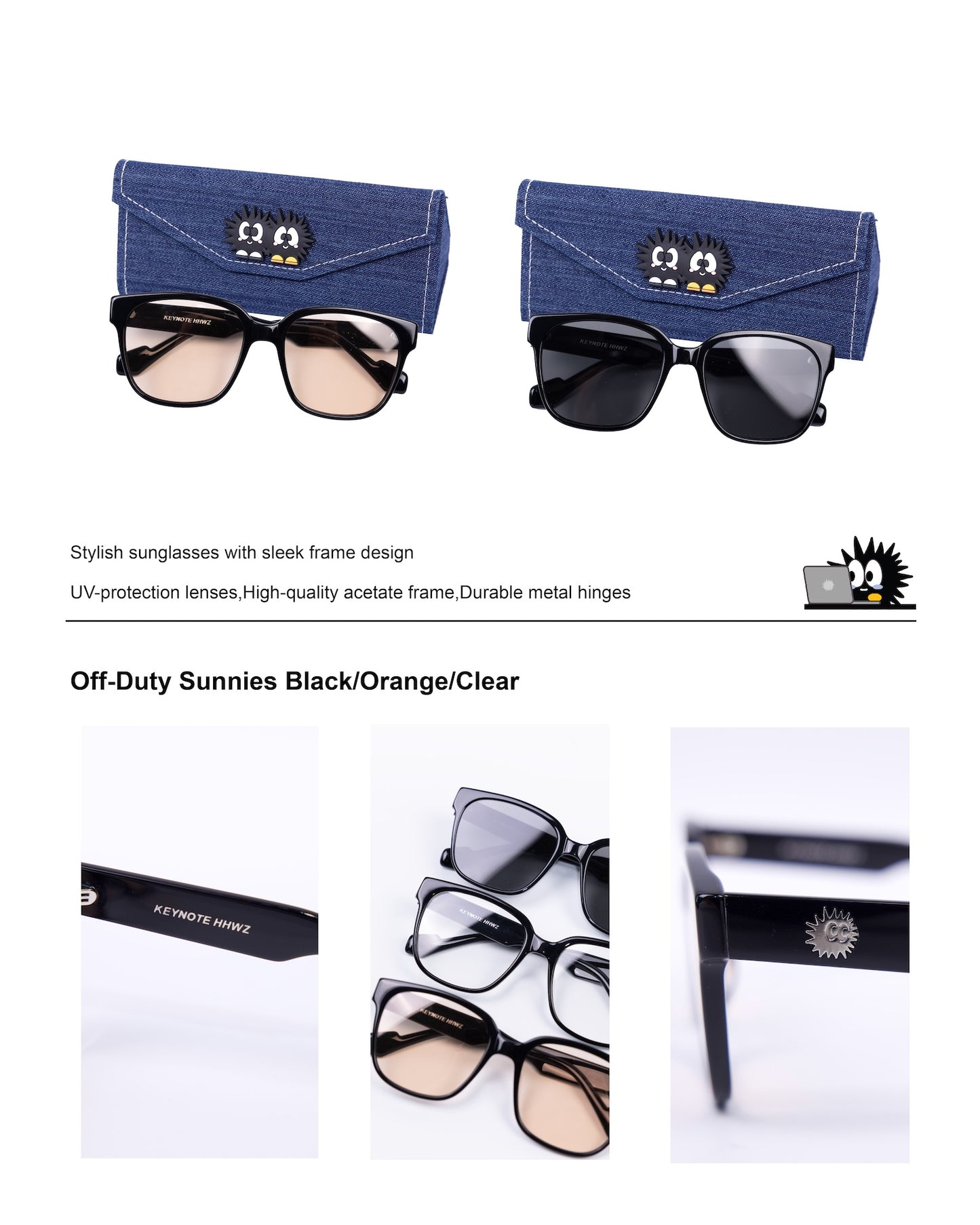 KEYNOTE | Workaholic Off-Duty Sunnies Clear