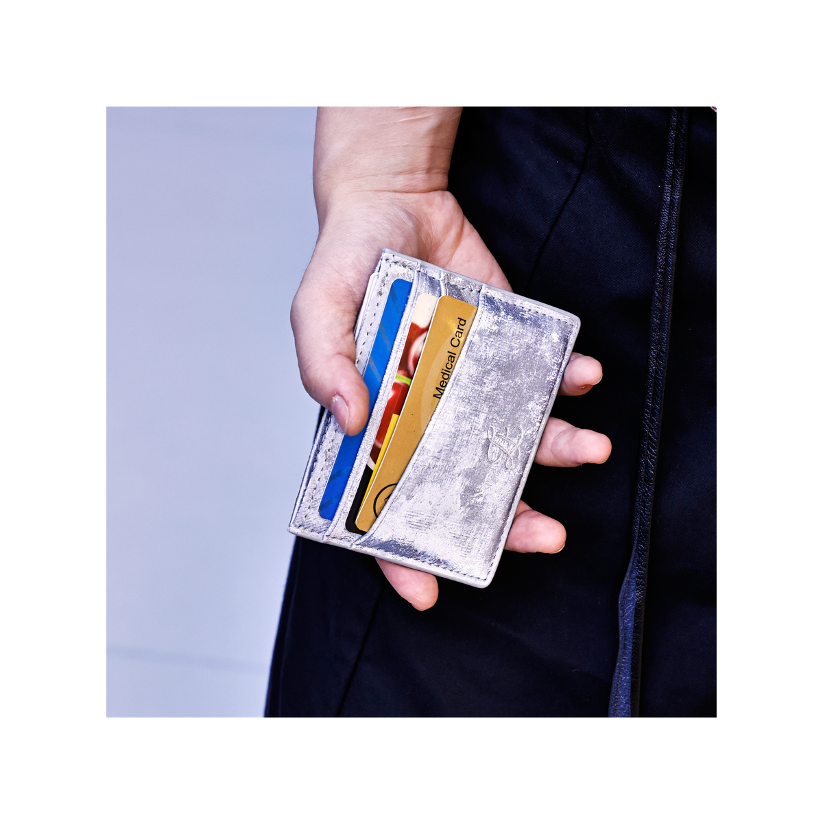 LEATHER | sora minimal card holder