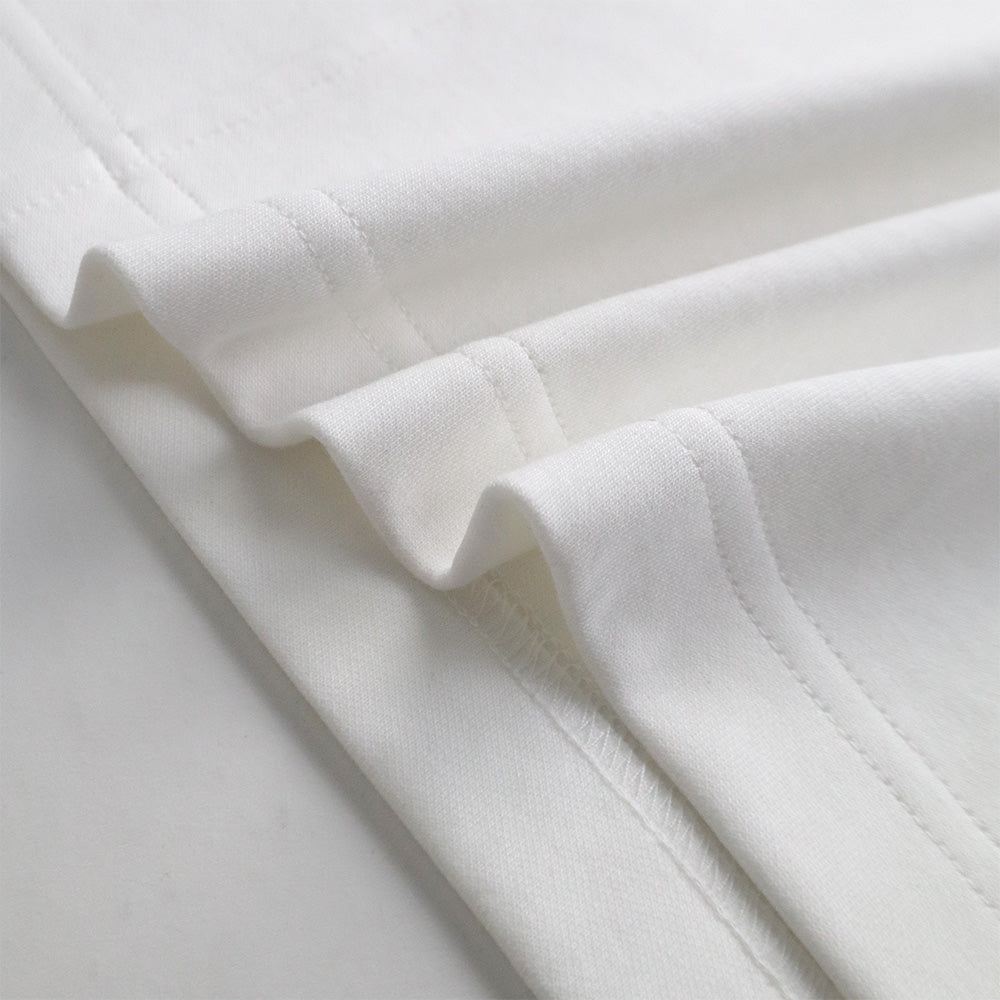 EGLAF | RU Chest Embroidery Tee White - SWAGANZ