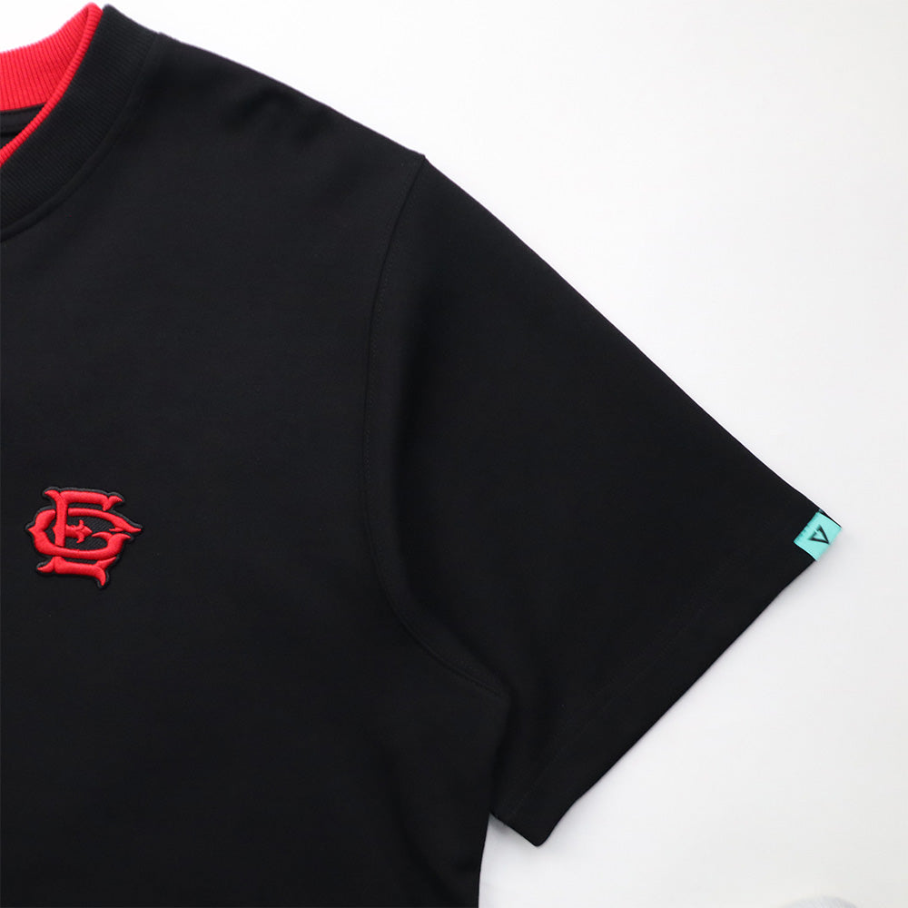 EGLAF | RU Chinese Knot Tee Black - SWAGANZ