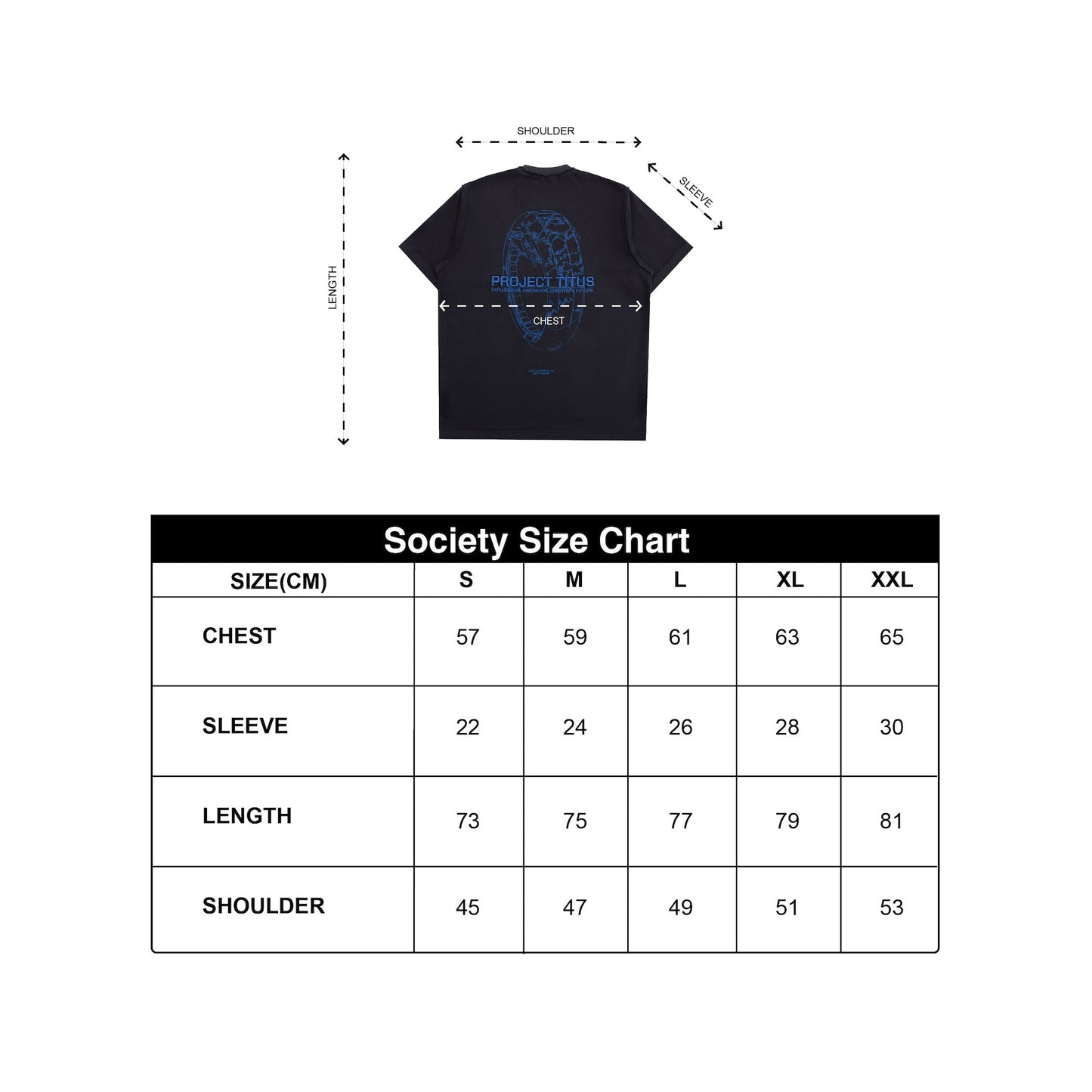 Society | Titus Leviathan Tee Graphite