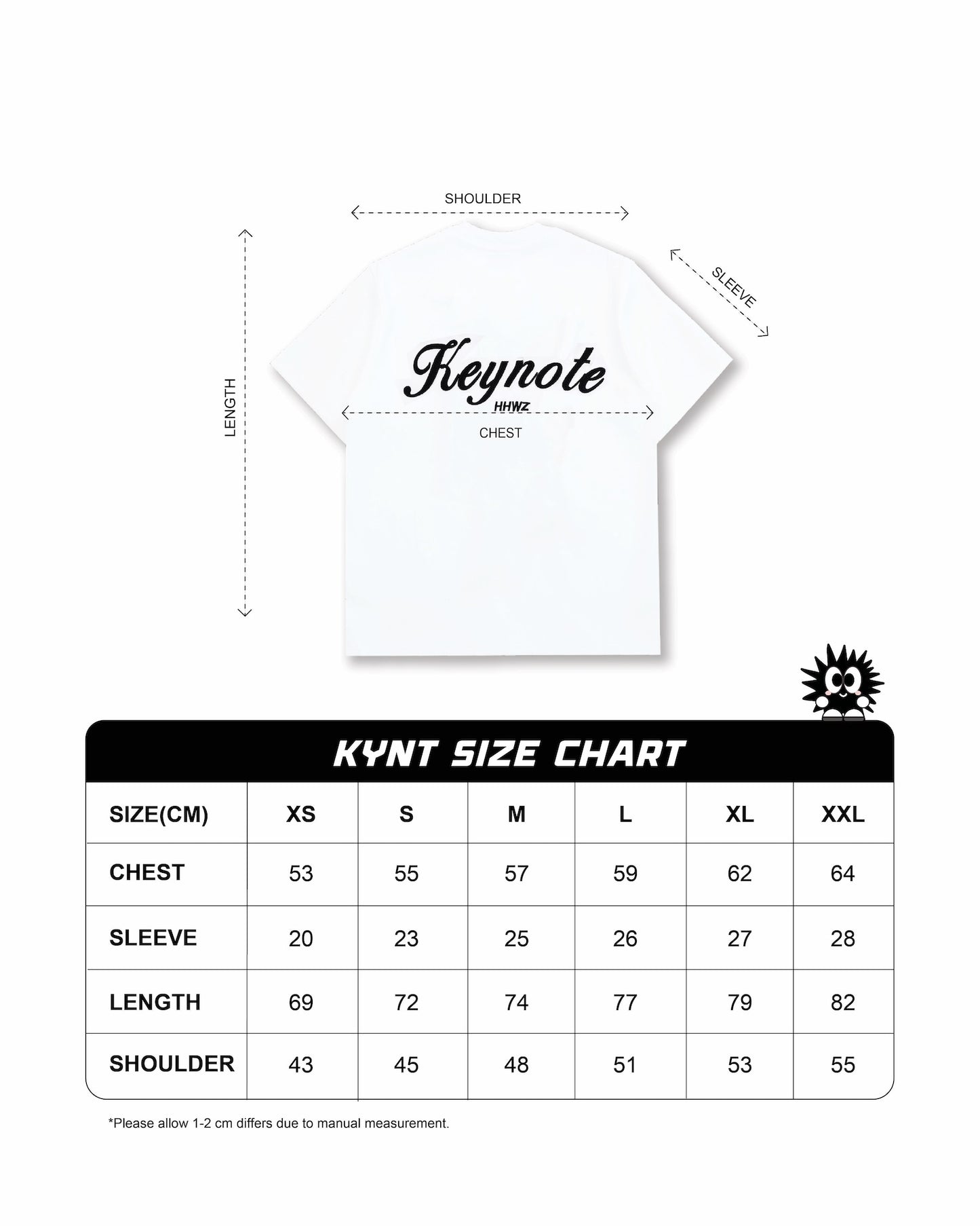 KEYNOTE | Daily Essential Tee White - SWAGANZ