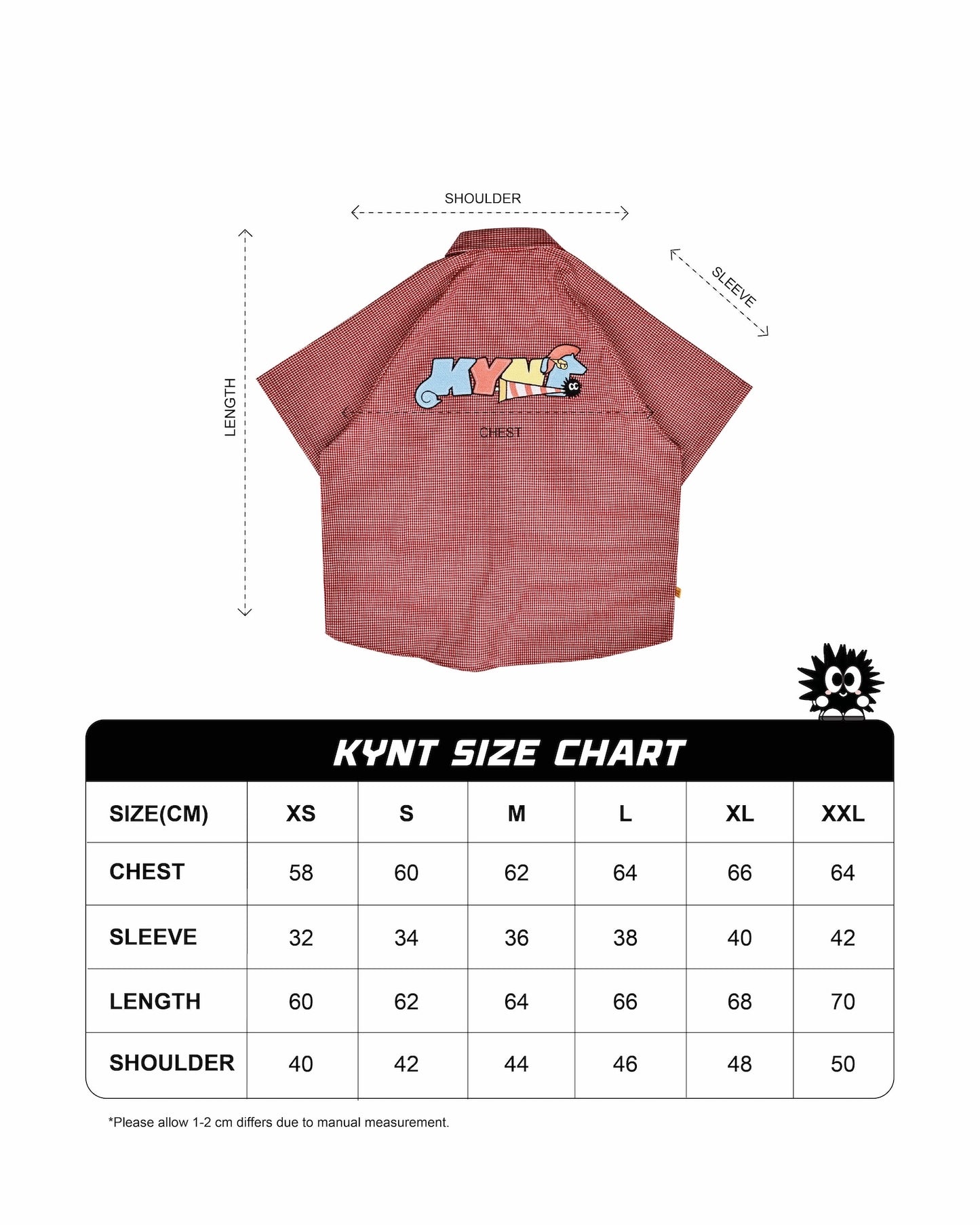 KEYNOTE | Man Knighty Kiki Shirt Red - SWAGANZ