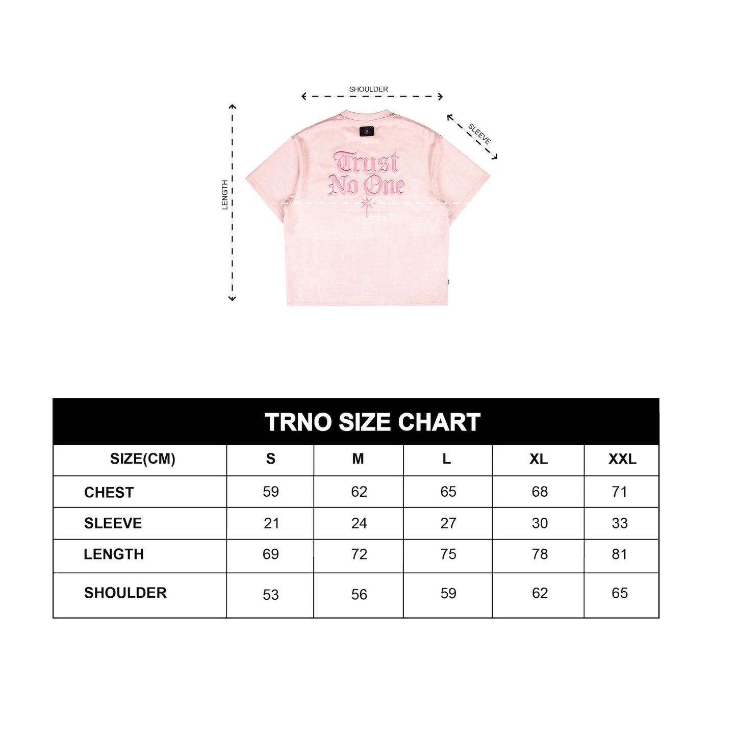 TRNO | Blackout Tee Dusty Pink (Pre-Order Est. 20th May Ship Out) - SWAGANZ