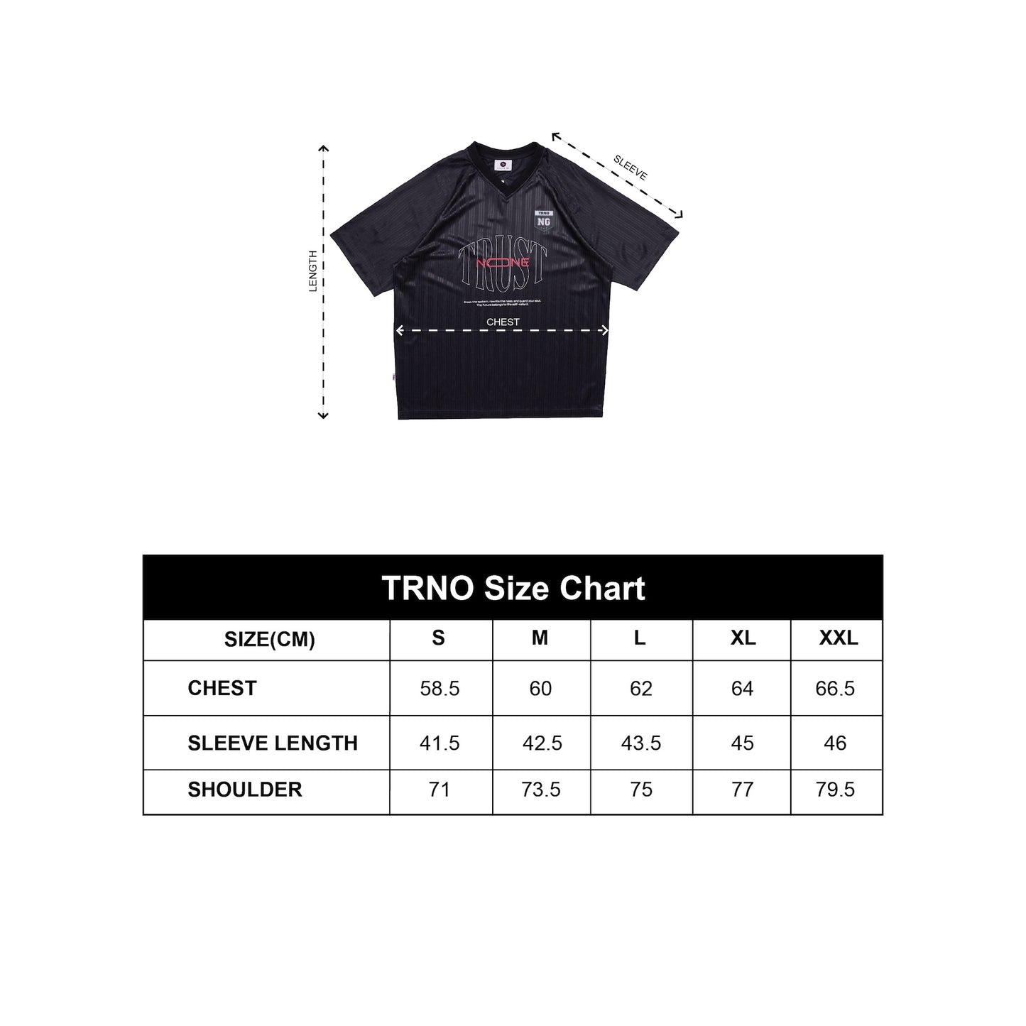 TRNO | Jersey Black