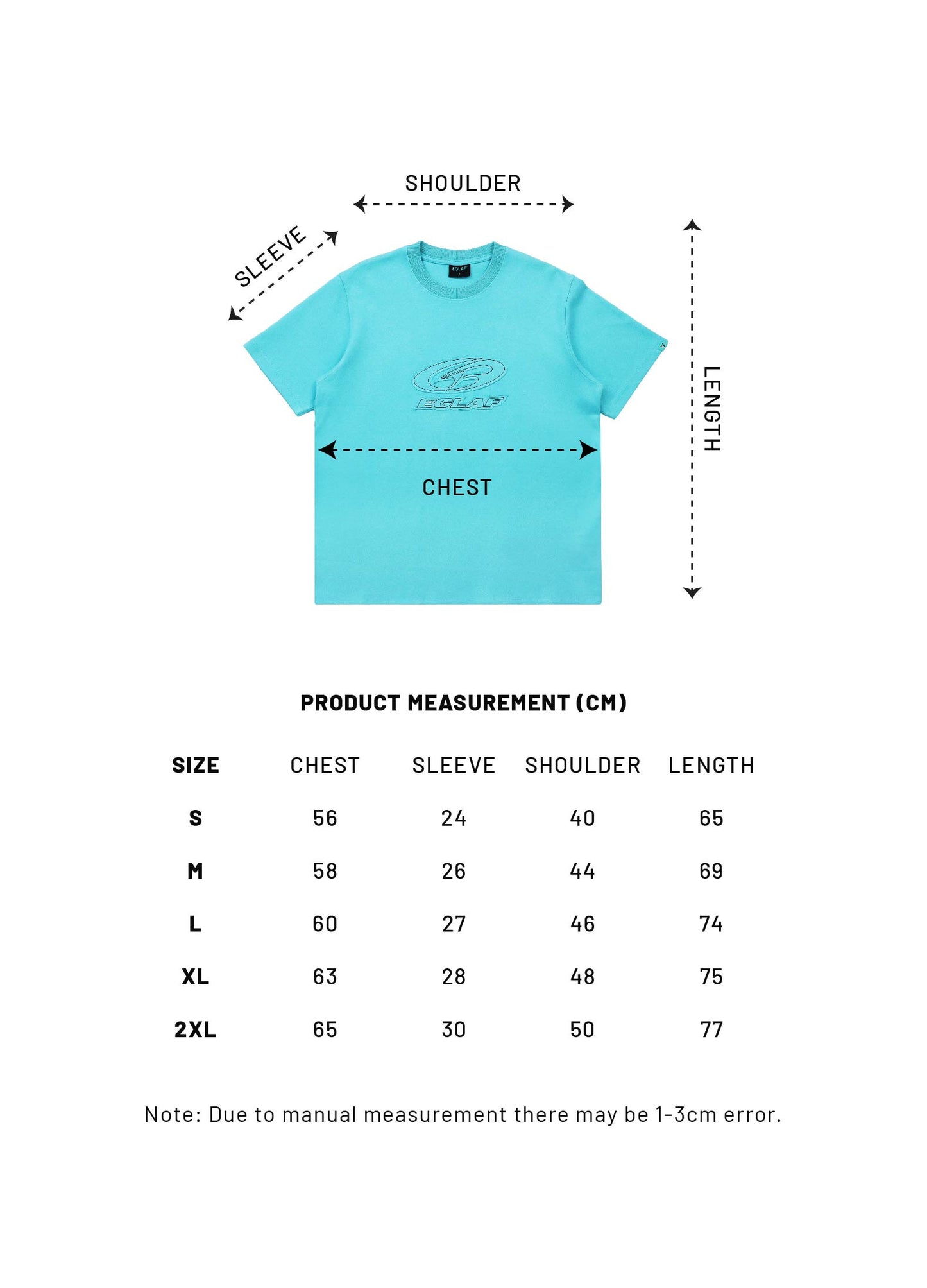 EGCB | Fabric Stitch Tee Blue