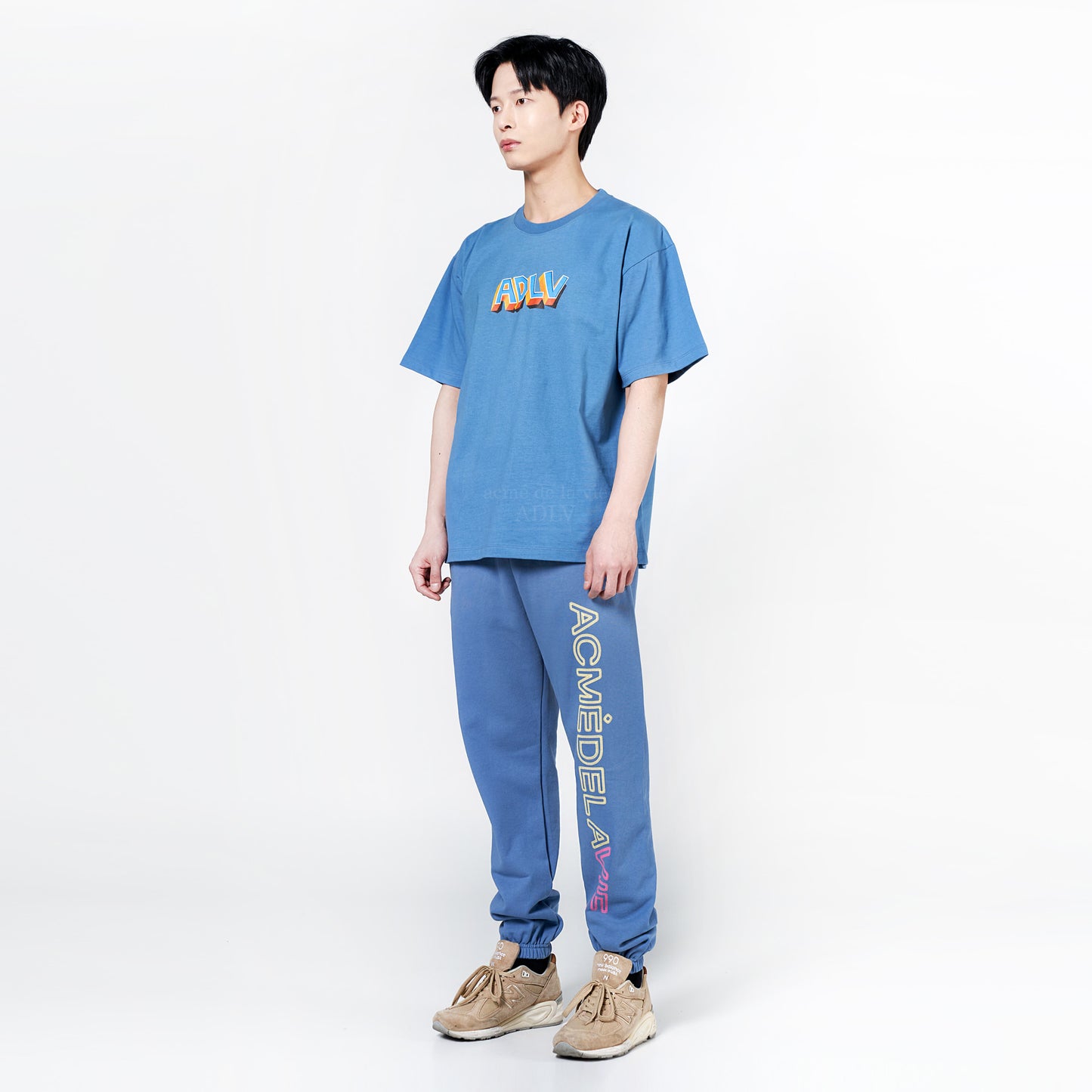 ADLV Fake Embroidery Print Pants (Multi Color)