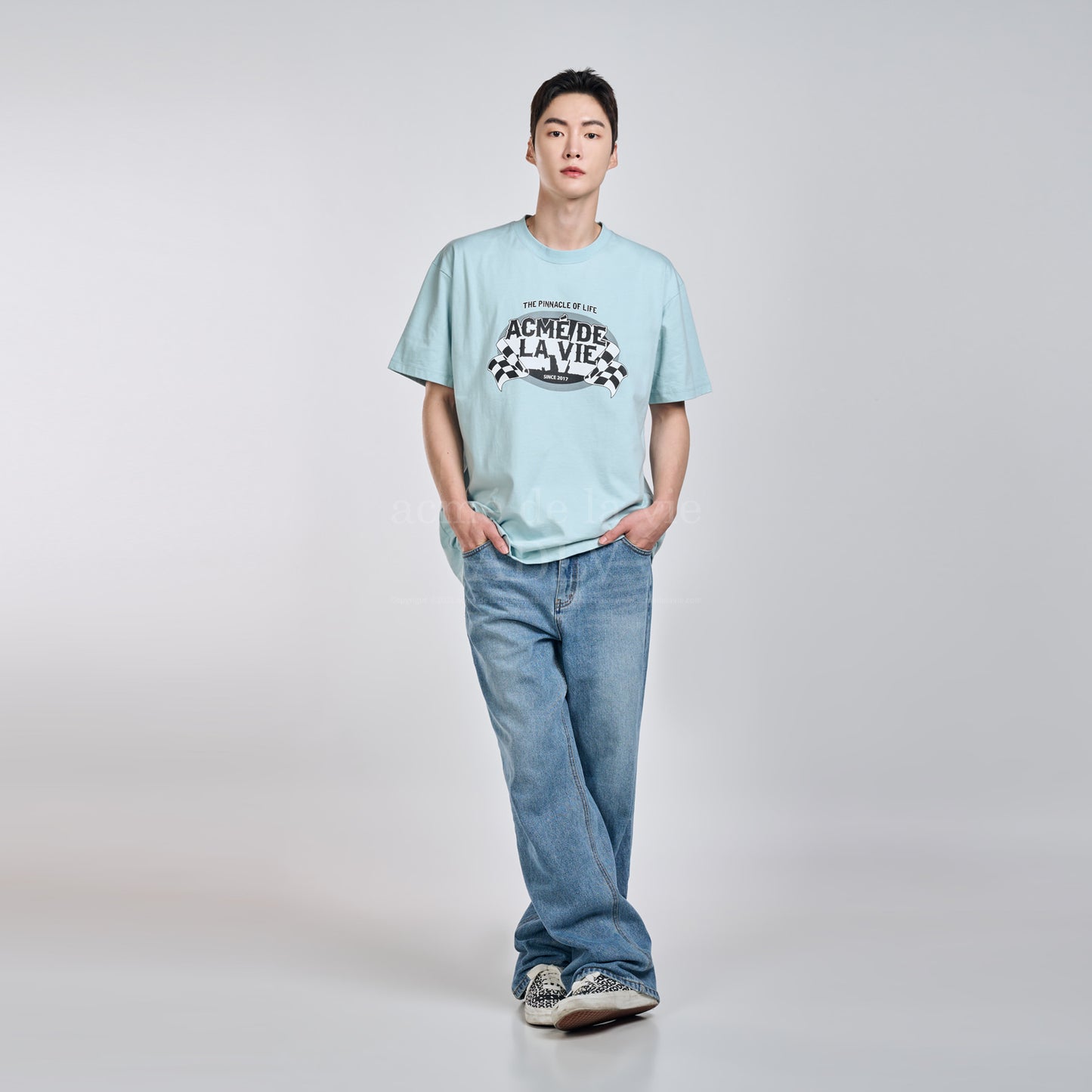 ADLV | Rainbow Gradation Ball Cap (Multi Color)