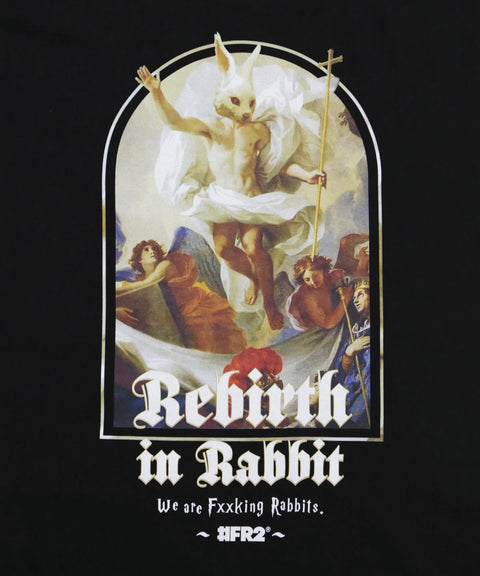 FR2 | Rebirth In Rabbit Tee Black