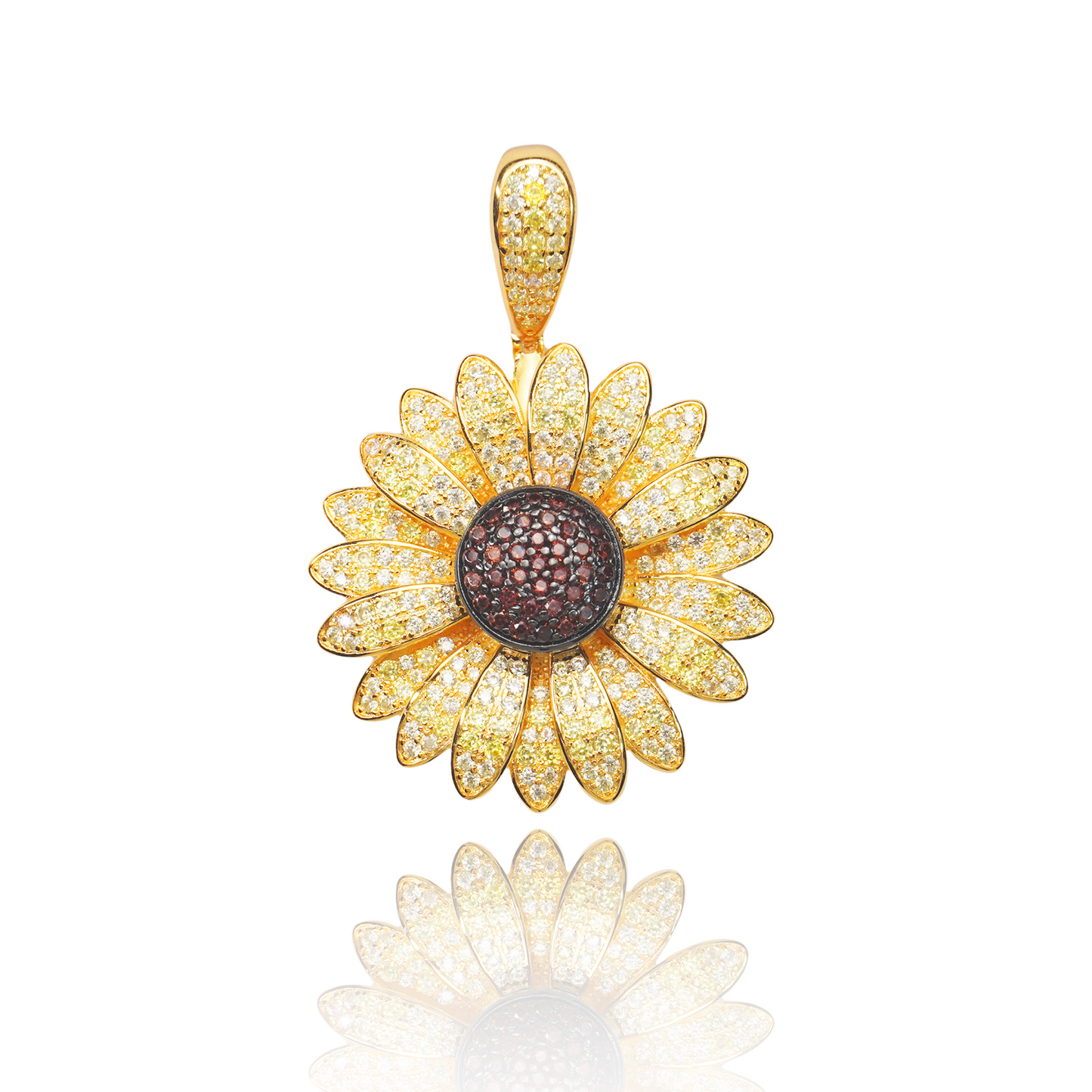ZeroDegrees | Sunflower Spinner Pendant
