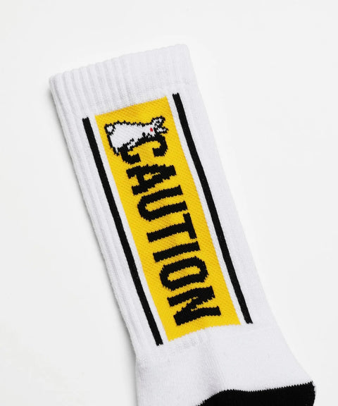 FR2 | Vertical Line Socks White