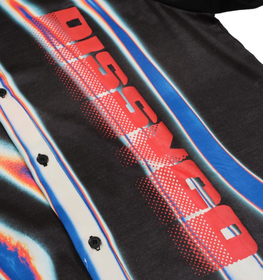 Dissyco | Hand Gradient Map Shirt Black