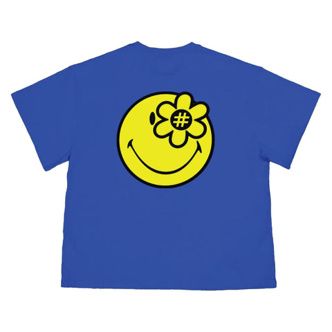 WTP | Smiley Crew T-Shirt Blue