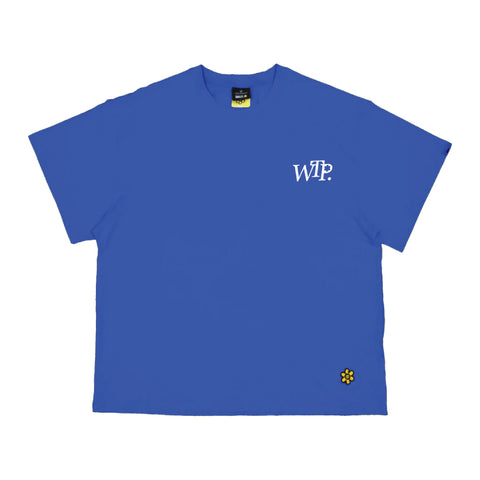 WTP | Smiley Crew T-Shirt Blue