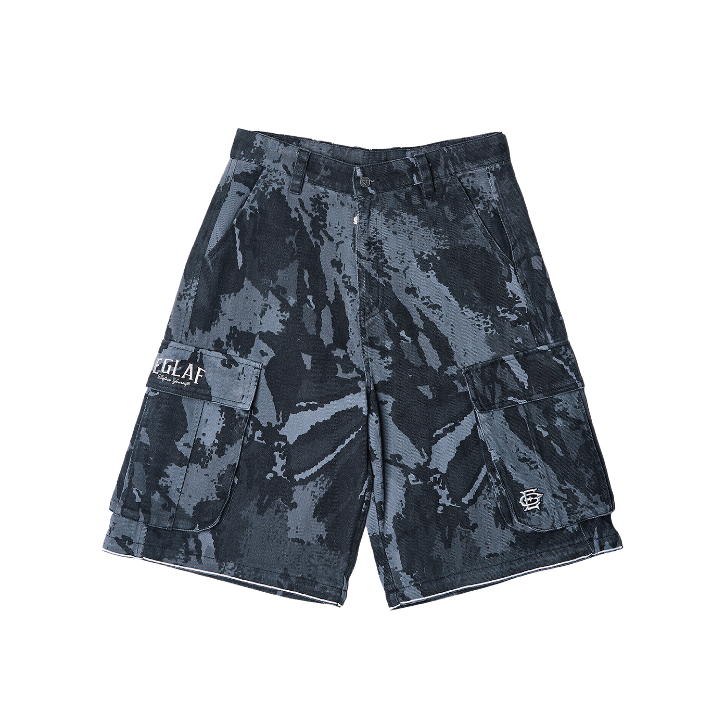 EGLAF | Duo Way Camo Cargo Pants