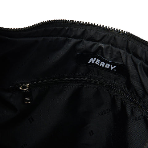 NERDY | Monogram Quality Cross Bag Black