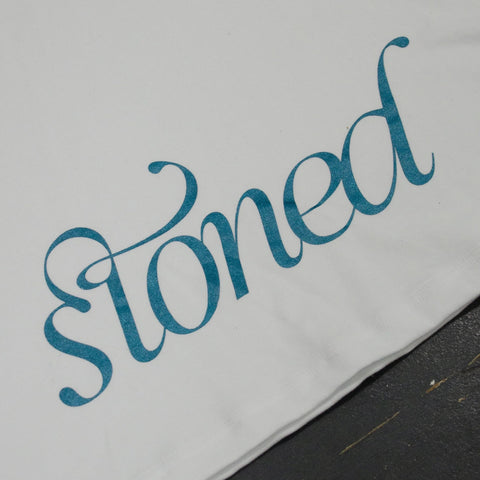 Stoned Blessed | Trilogy Tee White