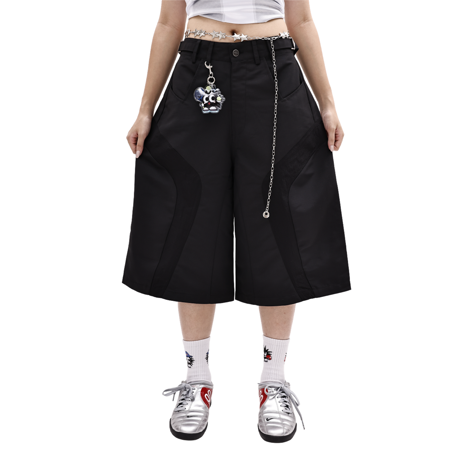SOCIETY | Deconstructed Curve Tech Pants