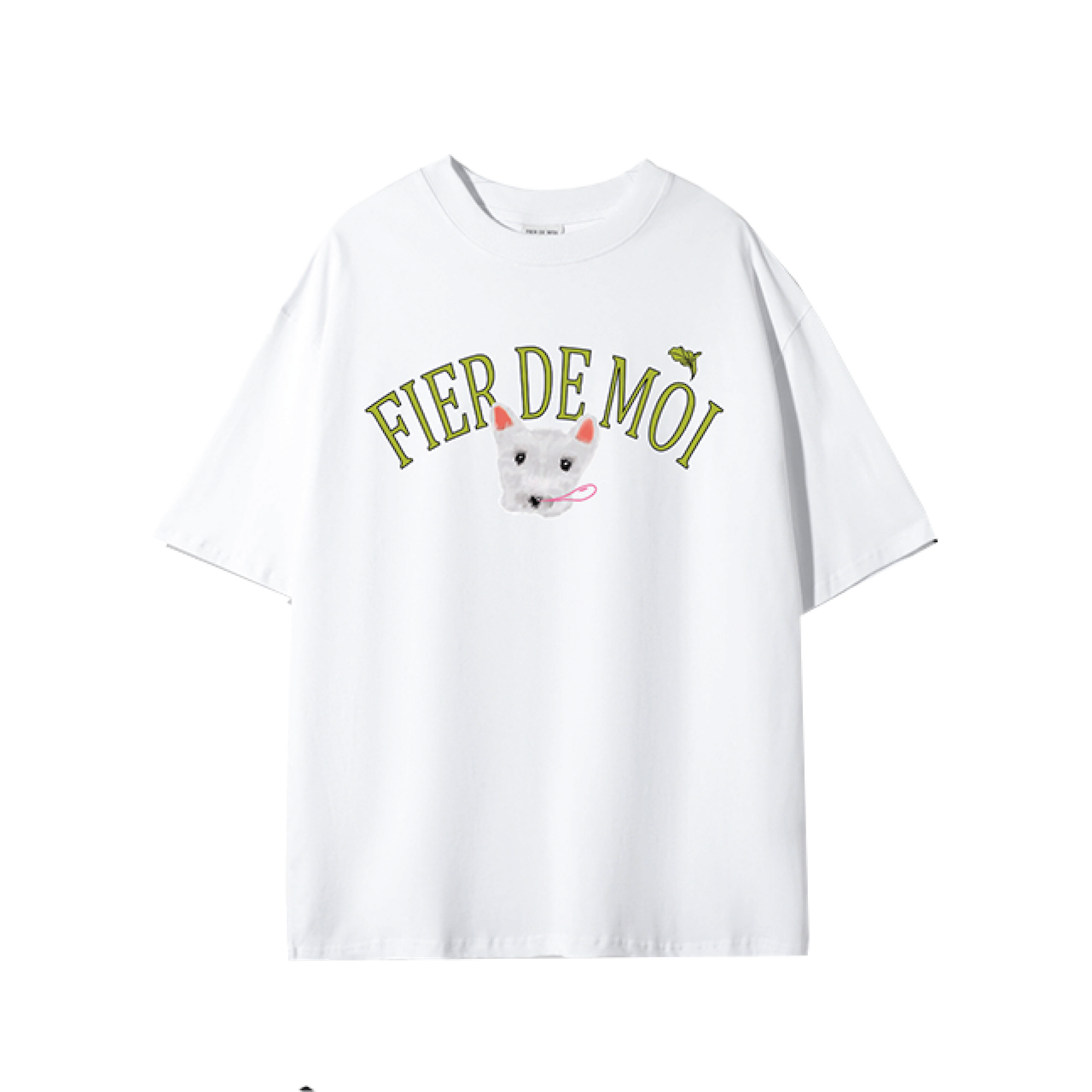 FIER DE MOI | Snotty Puppy S/S T-shirt White – SWAGANZ