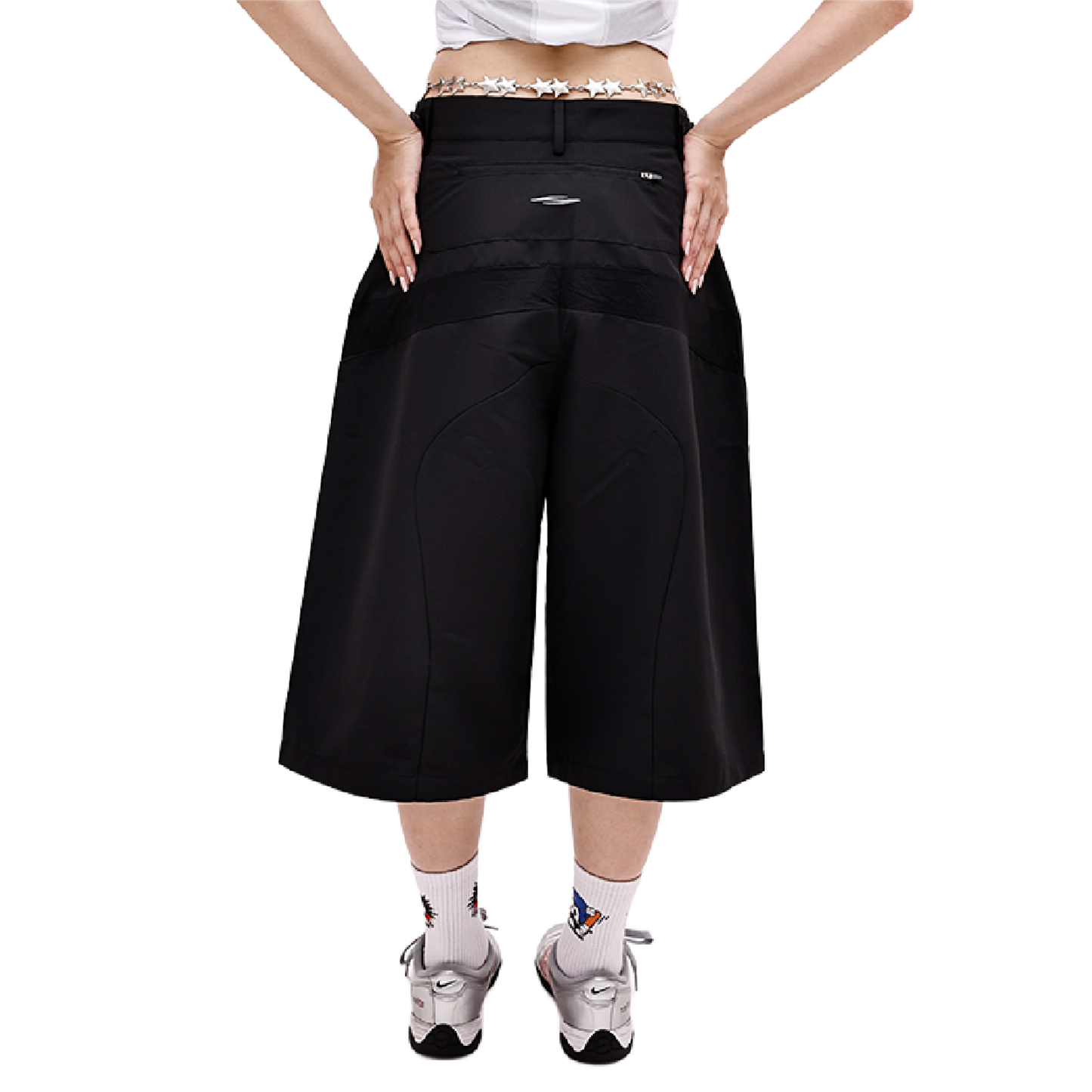 SOCIETY | Deconstructed Curve Tech Pants