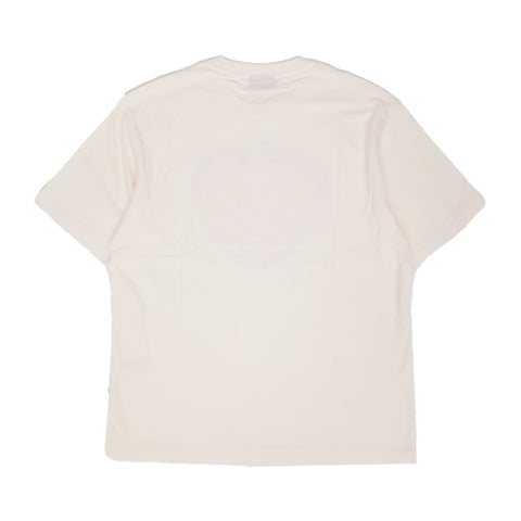 NERDY | Cursive Logo Heart 1/2 Sleeve T-Shirt Cream