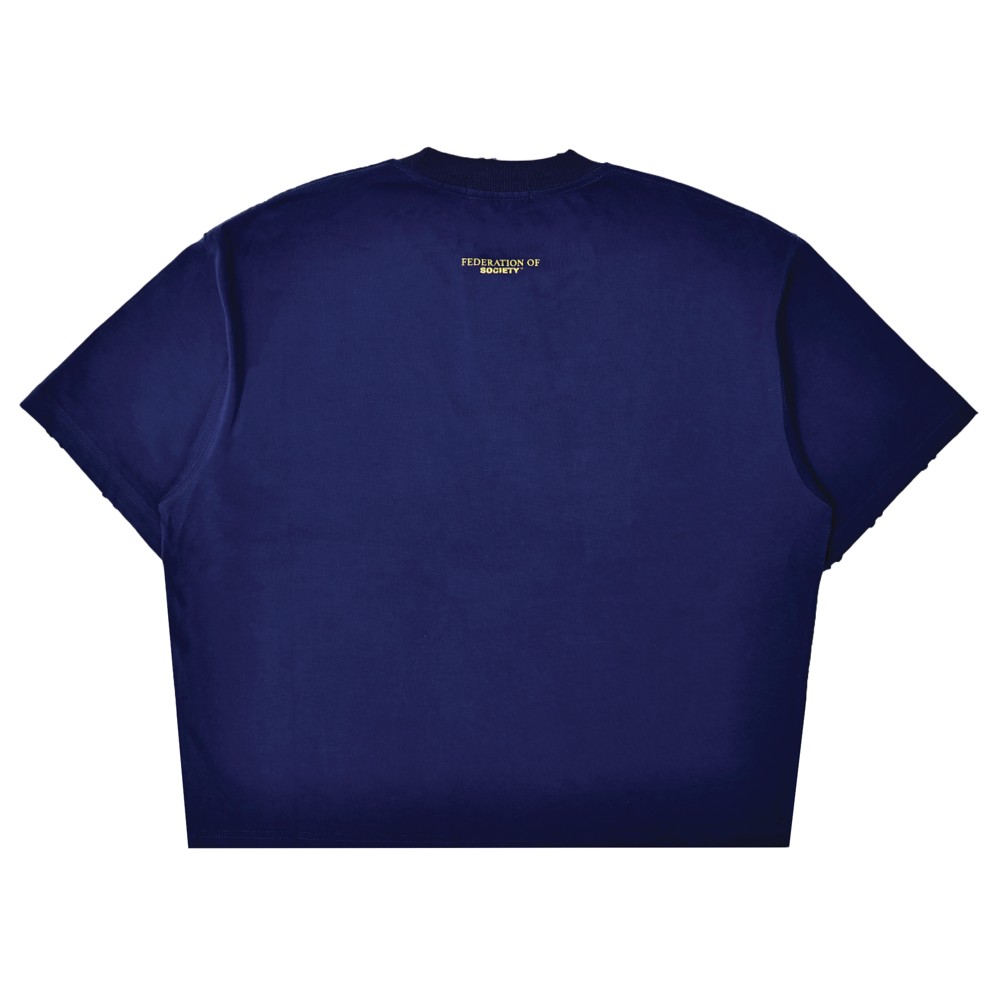 SOCIETY | Orda Mechanica Passport Tee Navy - SWAGANZ