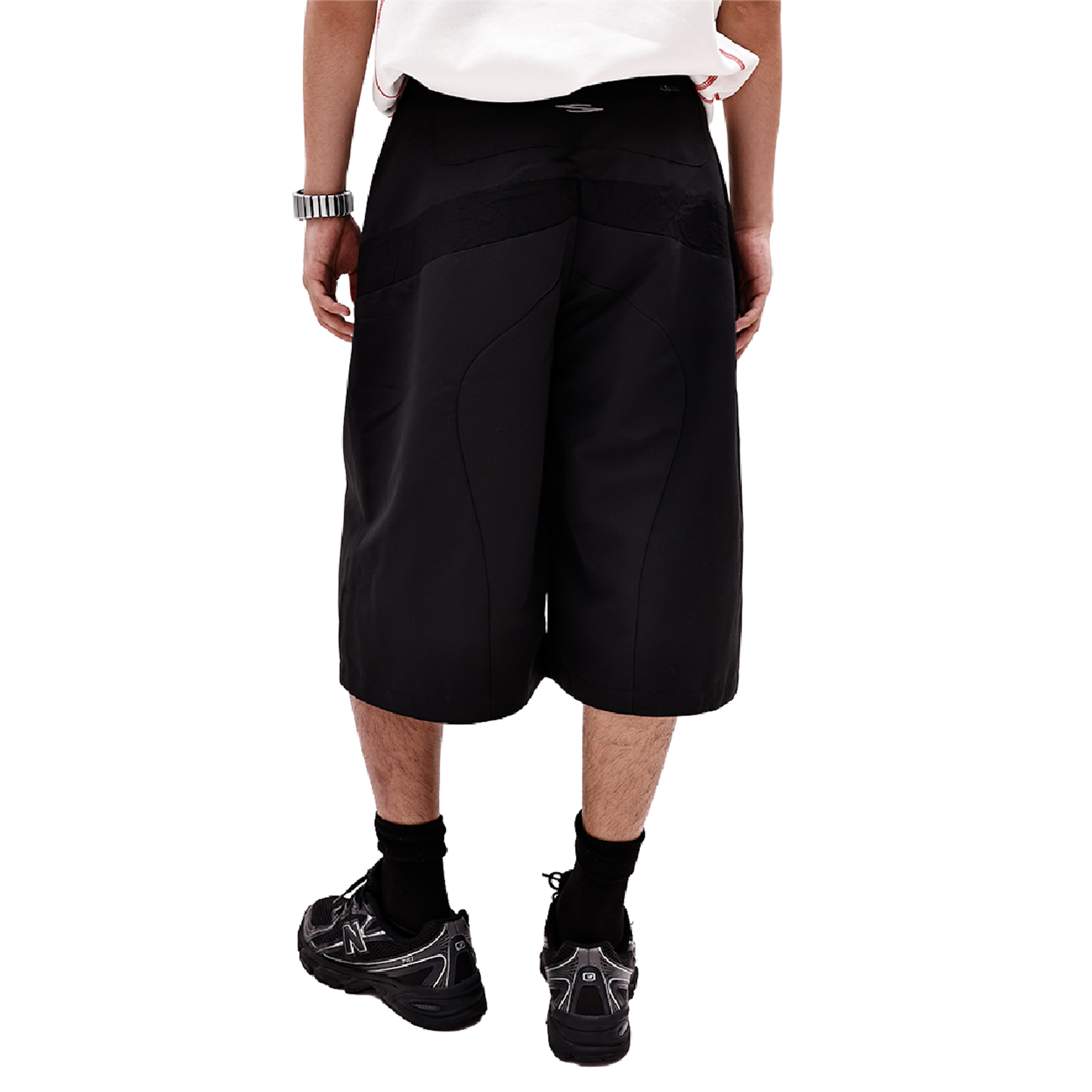 SOCIETY | Deconstructed Curve Tech Pants