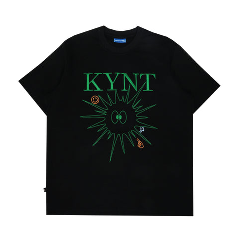 KEYNOTE | Embroidery Echinoidea Tee (Black/Green)