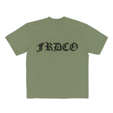 FRDCO | Embossed Logo Tee Army
