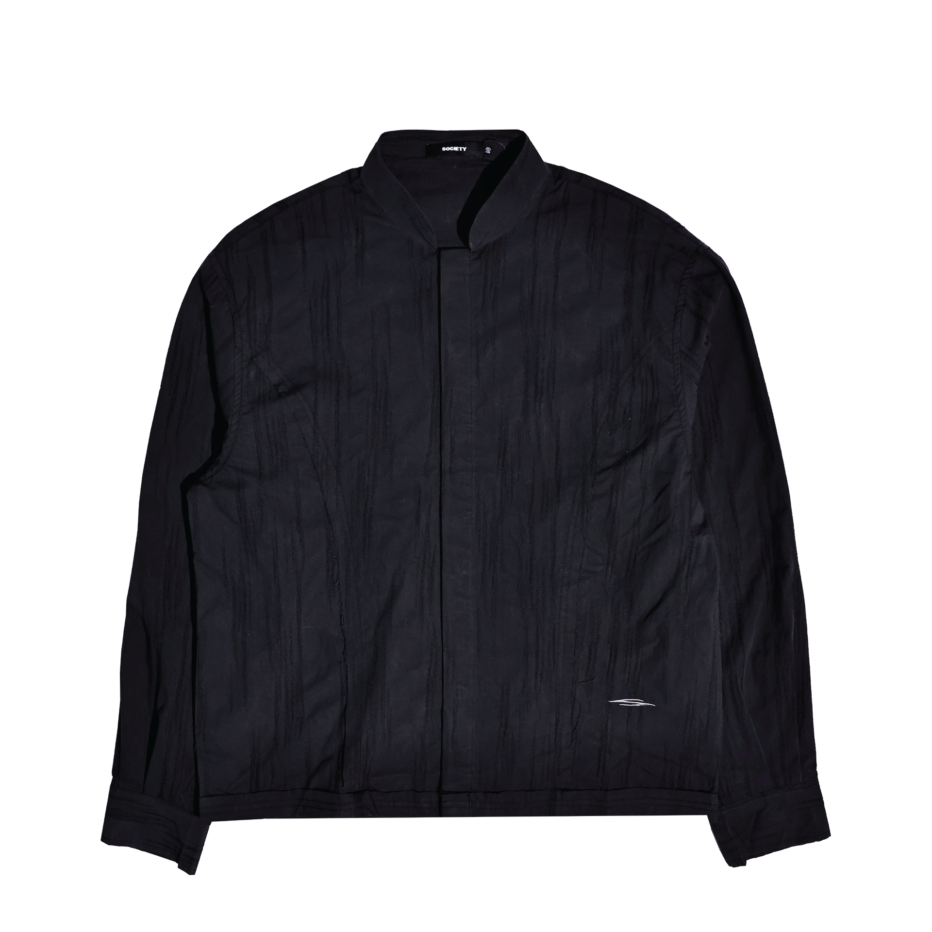 SOCIETY｜Orda Mechanica L/S Shirt Black - SWAGANZ