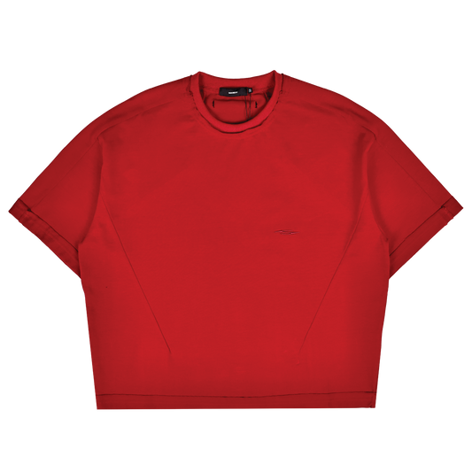 SOCIETY | Aerodyne Int Cropped Tee Red