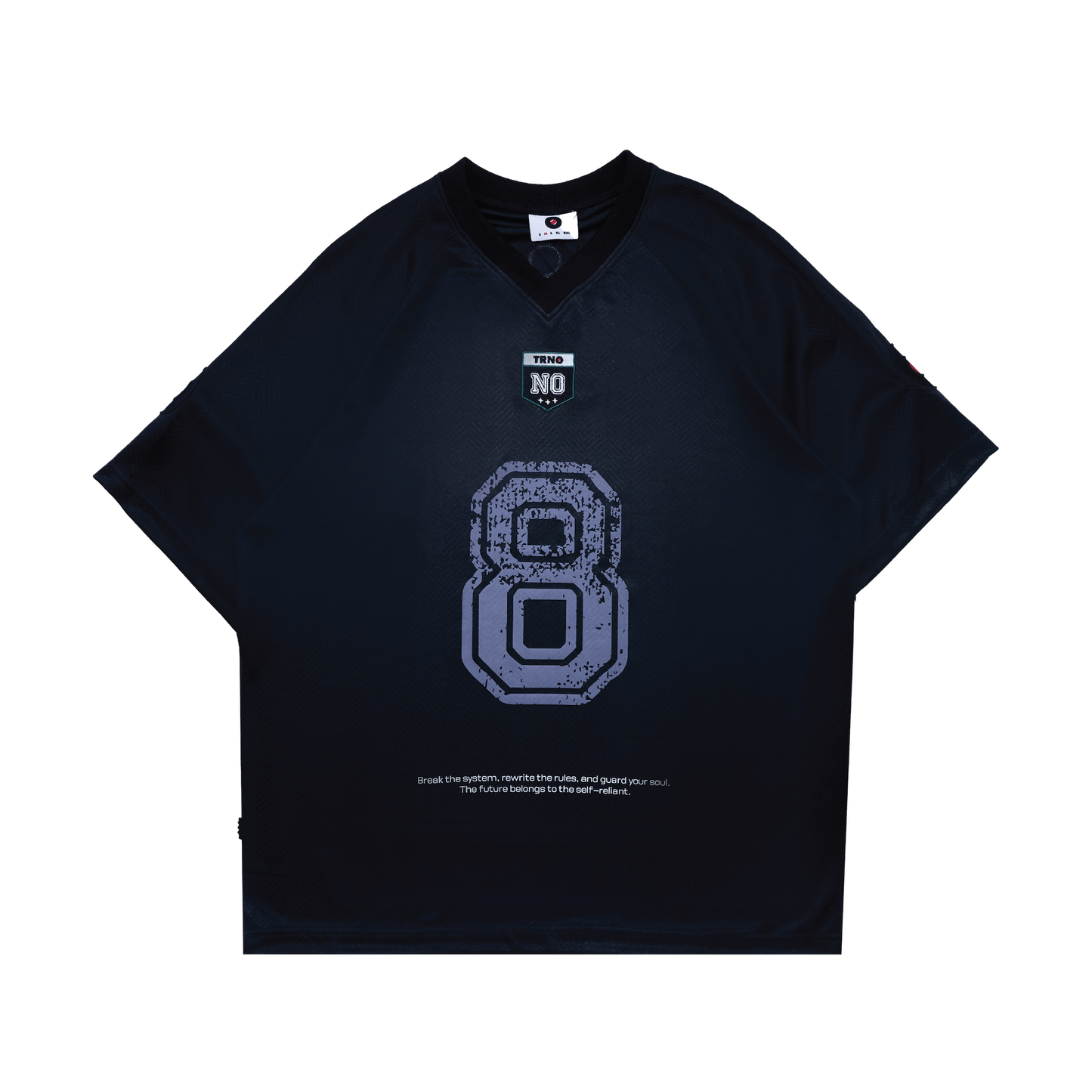 TRNO | Street Jersey Tee Black