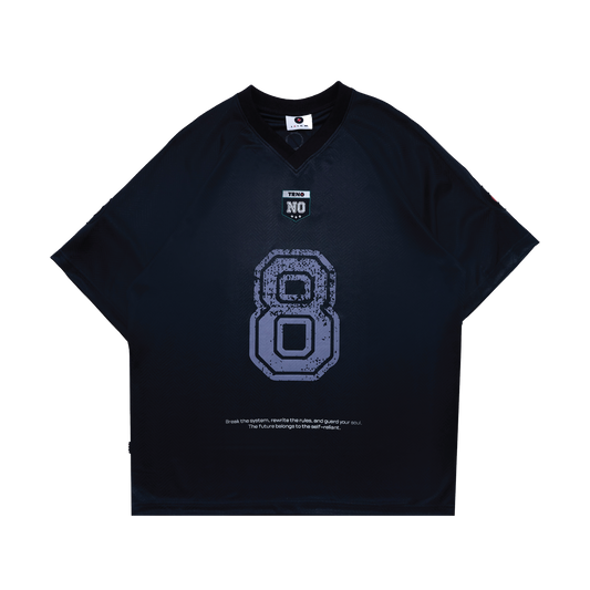 TRNO | Street Jersey Tee Black