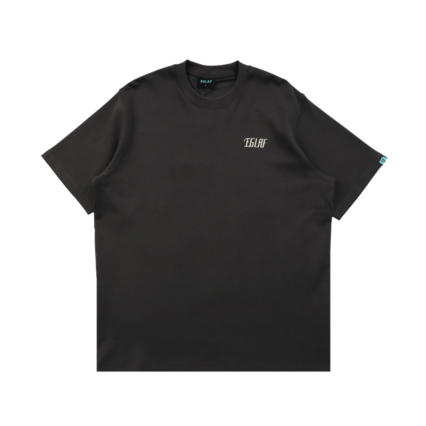 EGLAF | R//W Distressed Texts Tee Grey