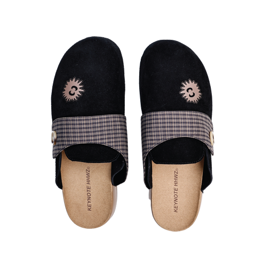 KEYNOTE | Sport Club Suede Leather Sandals - SWAGANZ