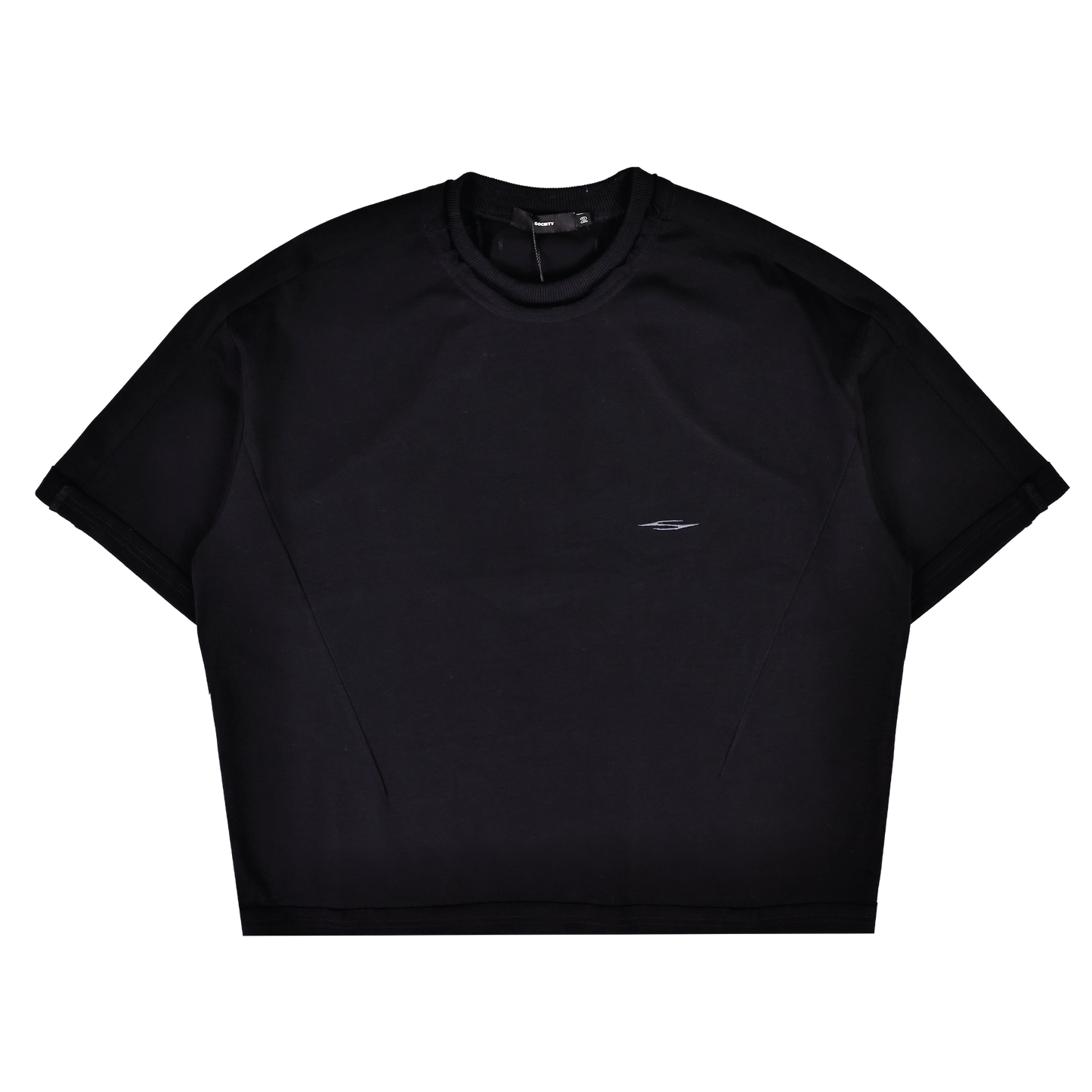 SOCIETY | Aerodyne Int Cropped Tee Black