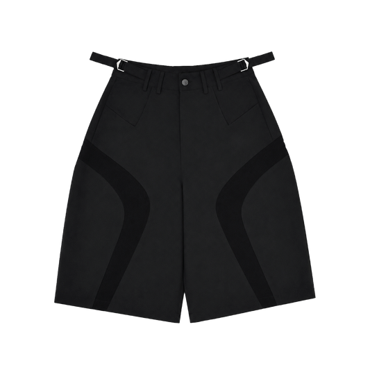 SOCIETY | Deconstructed Curve Tech Pants