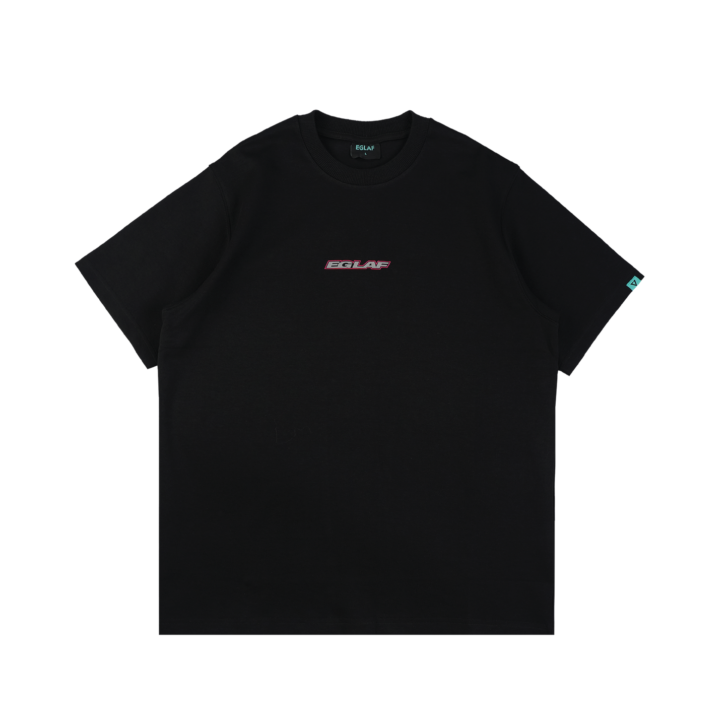 EGLAF | Basic 26 Triangle Logo Tee Black - SWAGANZ